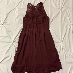 Abercrombie&Fitch Lace Flowy Dress
